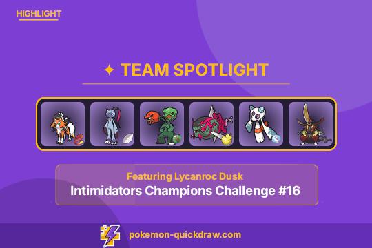 Team Spotlight - Lycanroc Dusk at Intimidators Champions Challenge #16