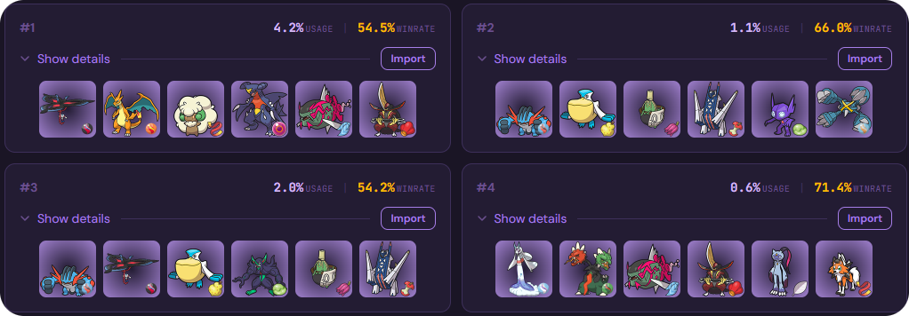 Pokémon Champions best teams June 23, 2026