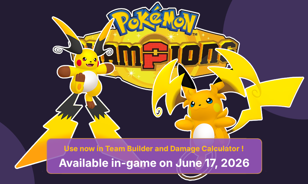 Mega Raichu X and Mega Raichu Y now available on QuickDraw